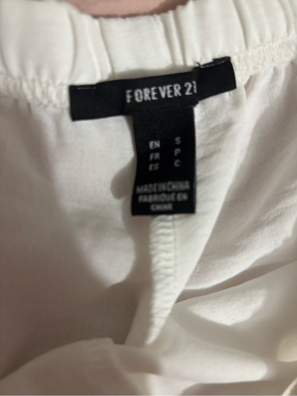 Forever 21 White cover up - Simple Solid